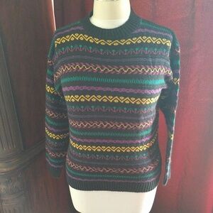 Vintage 70's Ski Sweater by Liz Baker Sports